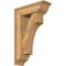 Ekena Millwork Westlake Traditional Rough Sawn Bracket w/ Offset Brace, Western Red Cedar, 8"W x 24"D x 36"H BKT0806X24X36WTL01RWR - alternate 1